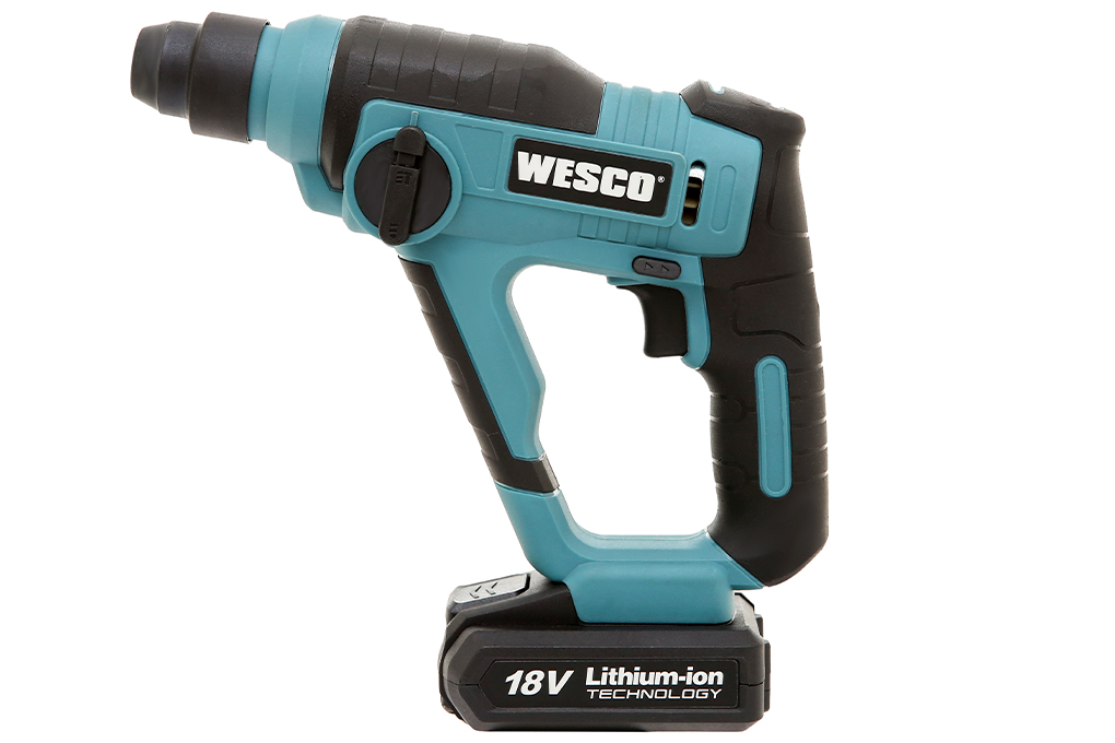 Máy khoan búa pin Wesco WS2940K2 18V Màu Xanh Dương