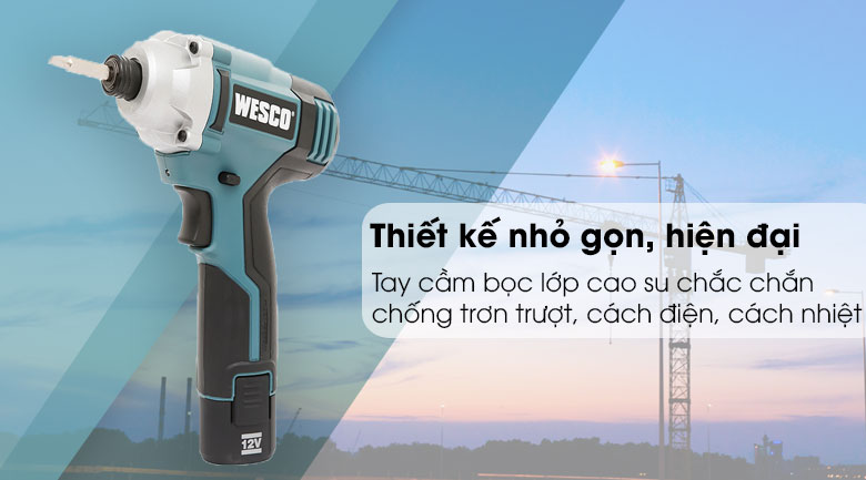 Máy khoan vặn vít pin Wesco WS2530K2 12V