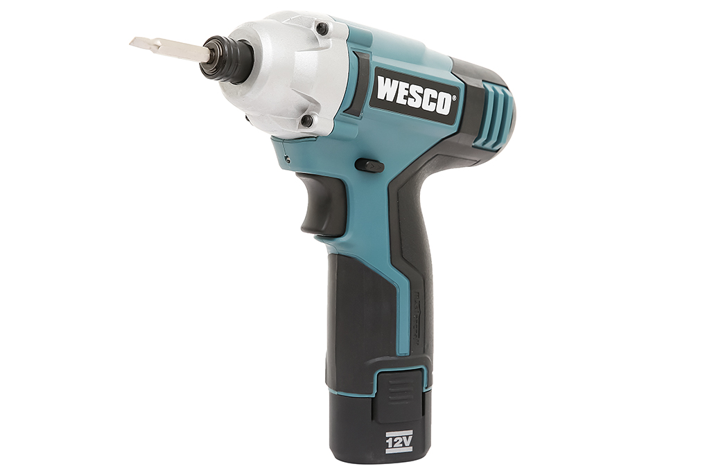 Máy khoan vặn vít pin Wesco WS2530K2 12V Màu Xanh Dương