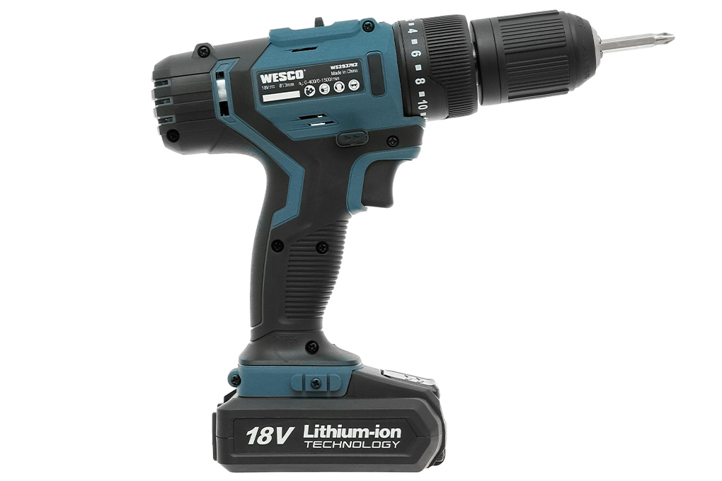 Máy khoan động lực pin Wesco WS2937 18V - 4