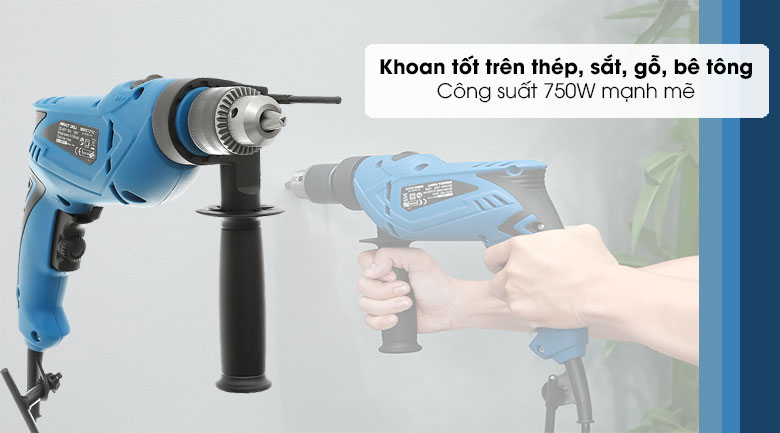 Máy khoan động lực điện Luxter WM57312 750W - công suất