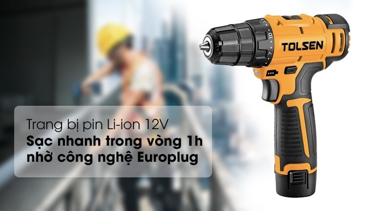 Máy khoan pin Tolsen 79036 12V