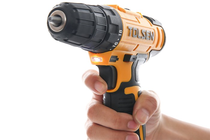 Máy khoan pin Tolsen 79036 12V Màu Đen - Vàng