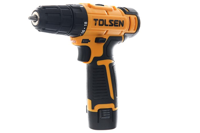 Máy khoan pin Tolsen 79036 12V Màu Đen - Vàng