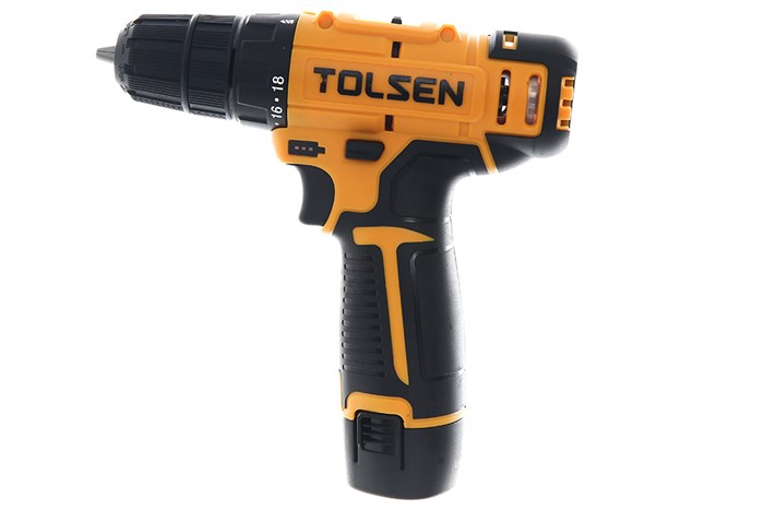 Máy khoan pin Tolsen 79036 12V Màu Đen - Vàng