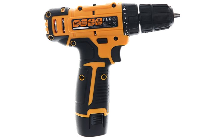 Máy khoan pin Tolsen 79036 12V Màu Đen - Vàng