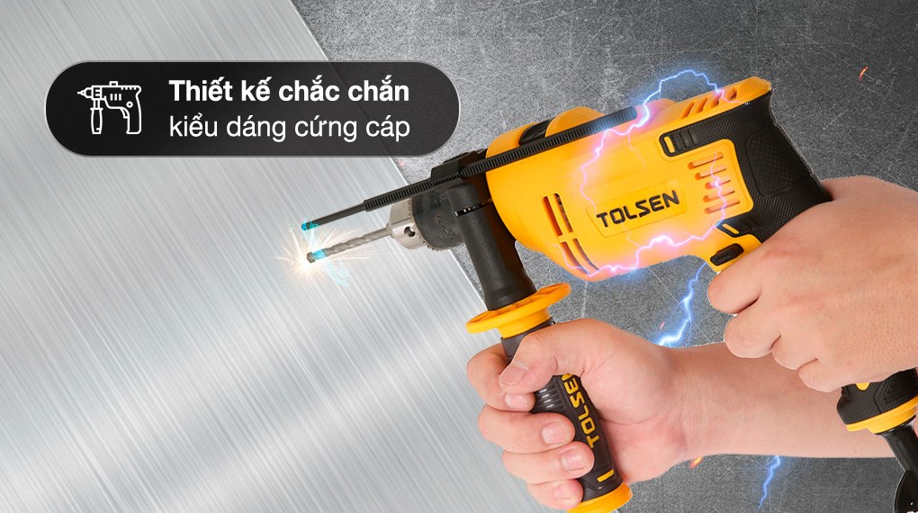 Máy khoan động lực điện Tolsen 79685 750W (95 phụ kiện)