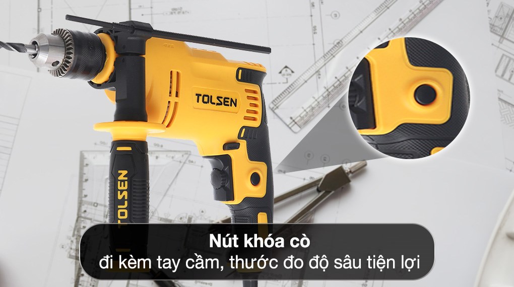Máy khoan động lực điện Tolsen 79685 750W (95 phụ kiện)
