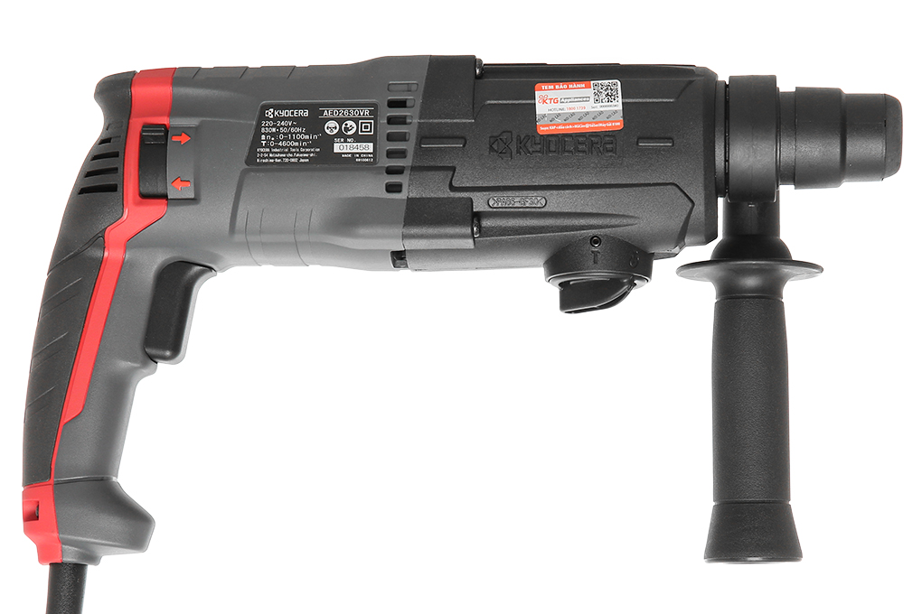 Máy khoan búa điện Kyocera AED2630VR 830W - 5