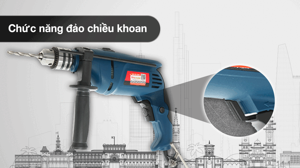 Máy khoan động lực điện Ryobi PD-750K 750W