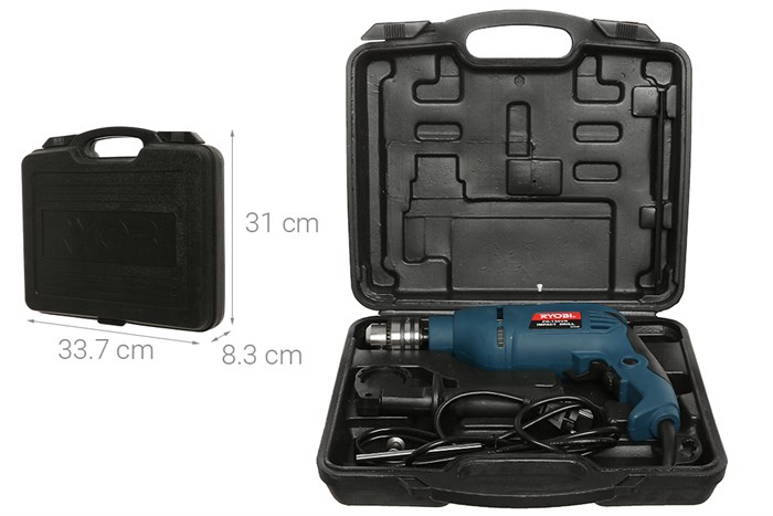 Máy khoan động lực điện Ryobi PD-130VR 650W Màu Xanh Dương