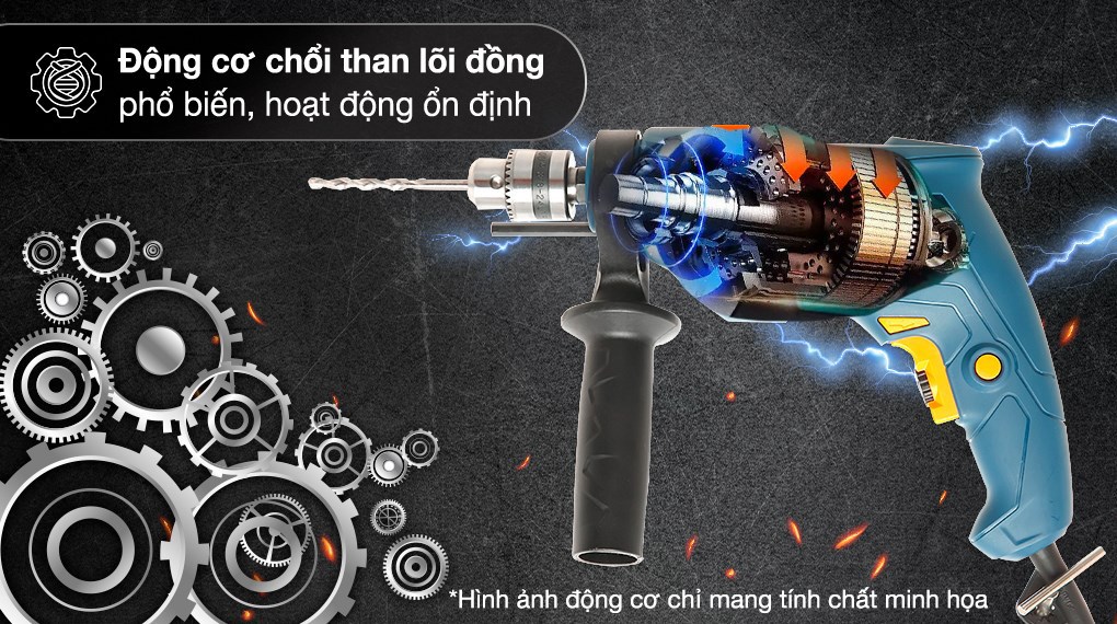 Máy khoan động lực điện Ryobi PD-550K 550W