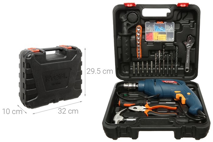 Máy khoan động lực điện Ryobi PD-550K 550W Màu Xanh Dương