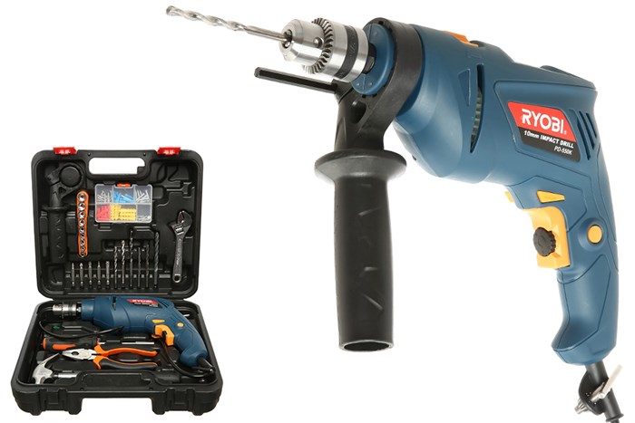 Máy khoan động lực điện Ryobi PD-550K 550W Màu Xanh Dương