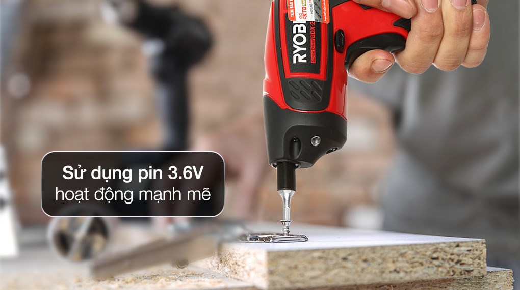 Máy vặn vít pin Ryobi BDX-2 3.6V
