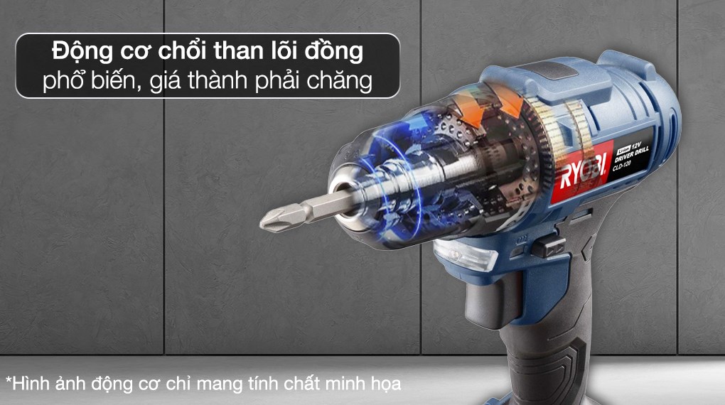 Máy khoan vặn vít pin Ryobi CLD-120 12V