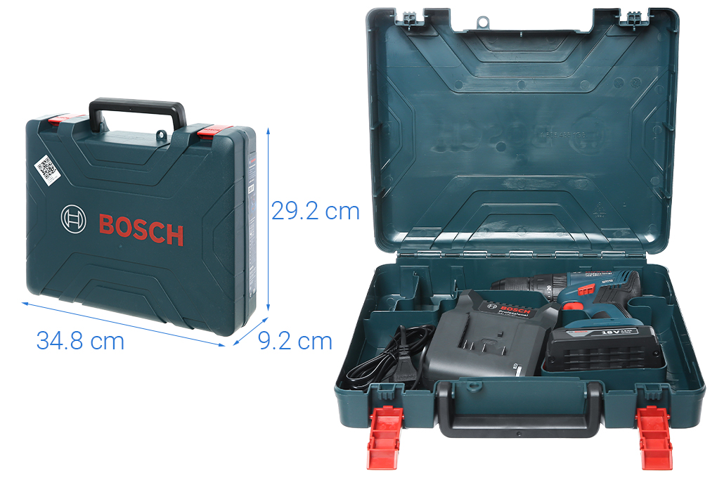 Máy khoan vặn vít pin Bosch GSB 185-LI 18V (1 pin, 1 sạc)