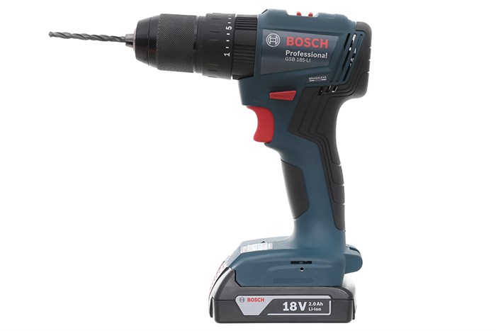 Máy khoan vặn vít pin Bosch GSB 185-LI 18V (2 pin, 1 sạc)