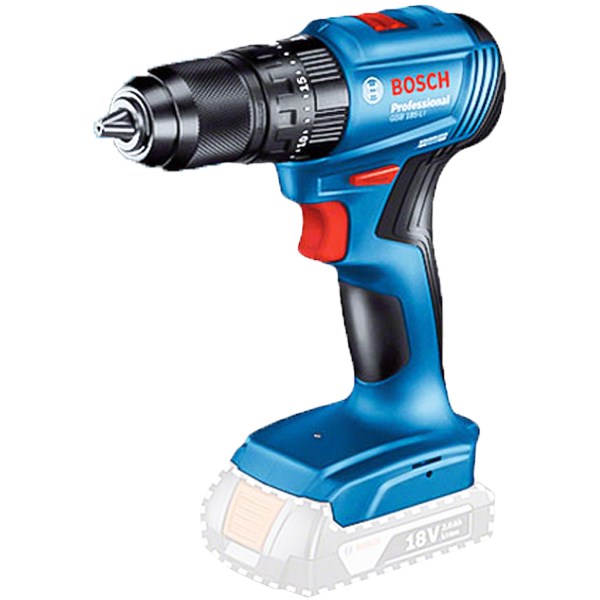Máy khoan vặn vít pin Bosch GSR 185-LI 18V (không kèm pin và sạc)