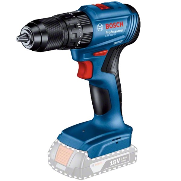 Máy khoan vặn vít pin Bosch GSB 185-LI 18V (không kèm pin và sạc)