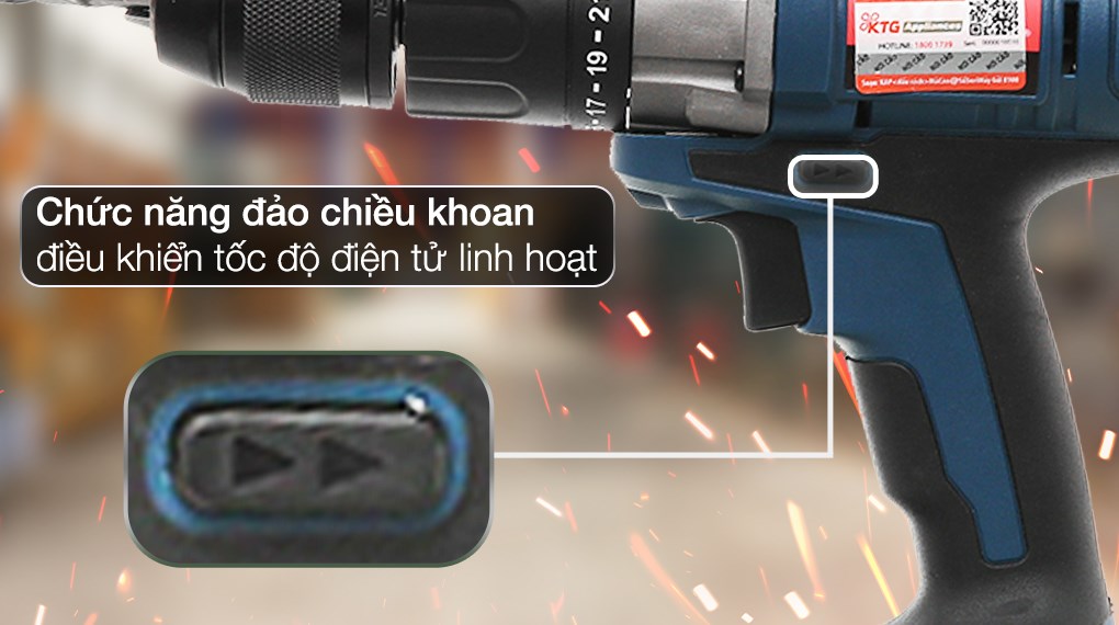 Máy khoan pin Ryobi CLI-1802K 18V