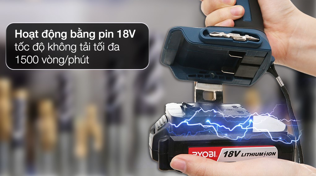 Máy khoan pin Ryobi CLI-1802K 18V