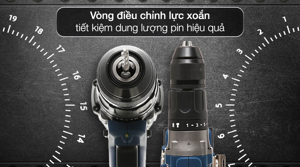 Máy khoan pin Ryobi CLI-1802K 18V - Tiện ích