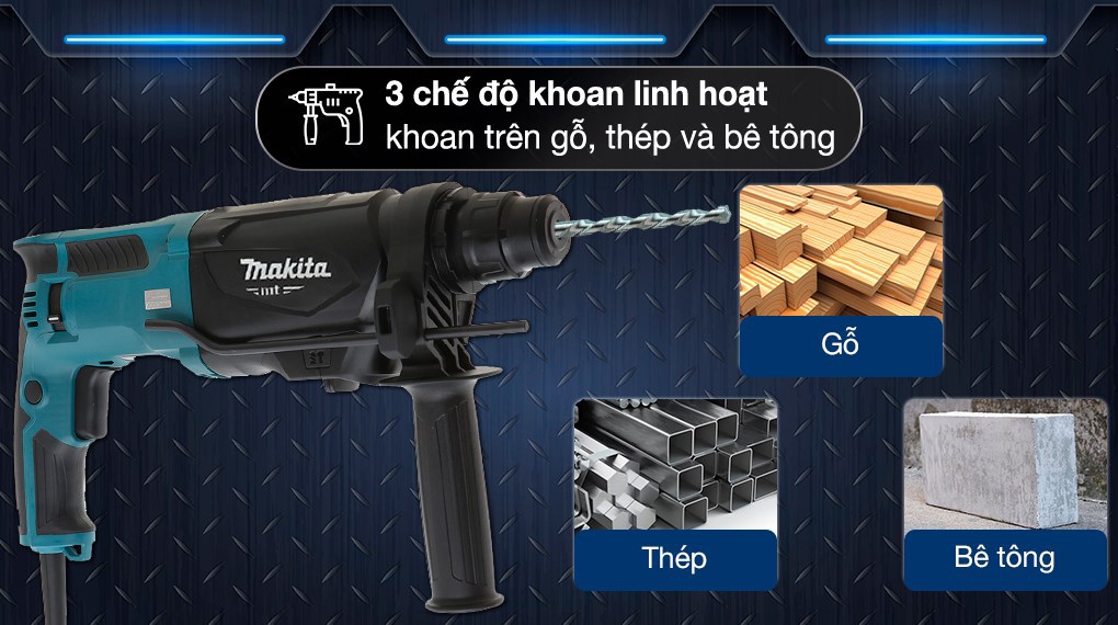 Máy khoan đa năng điện Makita M8701B 800W