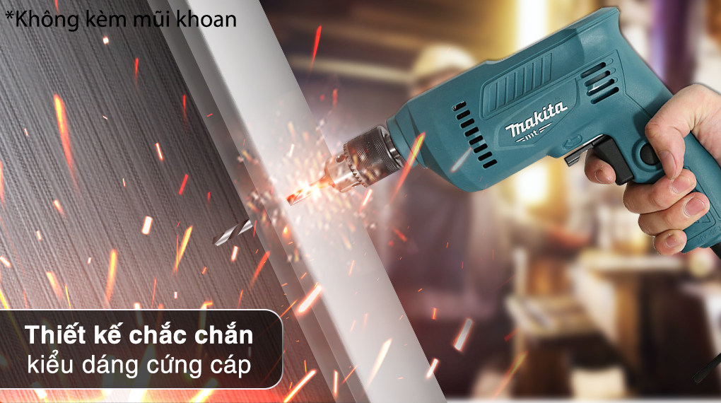 Máy khoan điện Makita M0600B 400W - Thiết kế