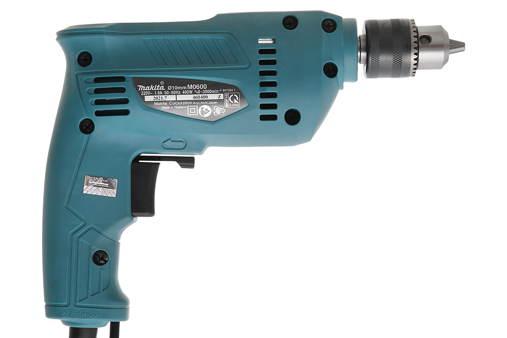 Máy khoan điện Makita M0600B 400W Màu Xanh lá