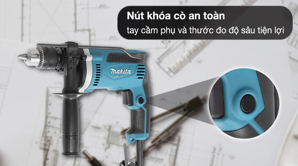 Máy khoan búa điện Makita M8100B 710W