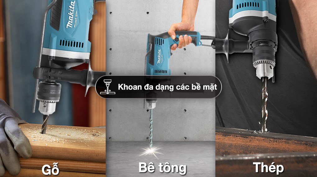 Máy khoan búa điện Makita M8100B 710W