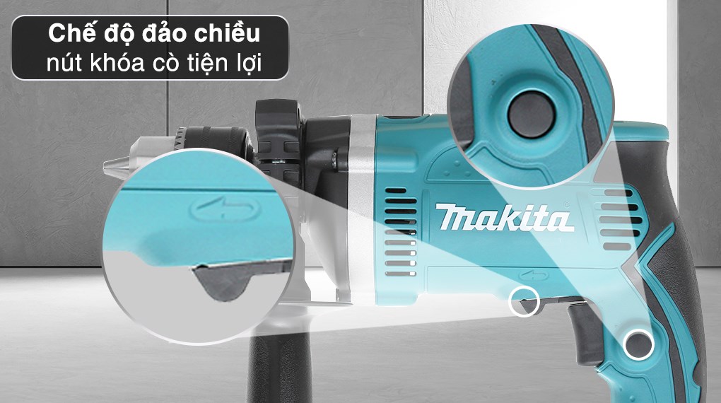 Máy khoan búa điện Makita HP1630 710W