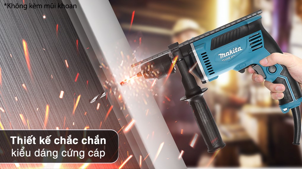 Máy khoan búa điện Makita M8104B 430W