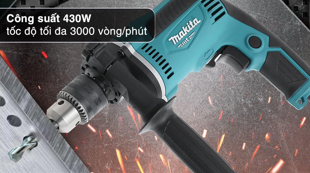Máy khoan búa điện Makita M8103KX2B 430W