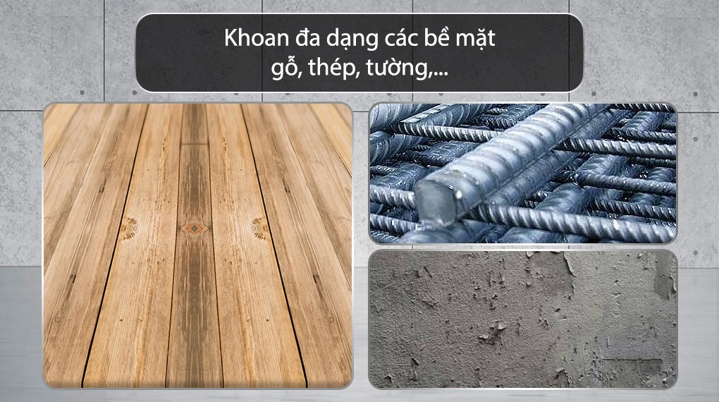 Máy khoan búa điện Makita M8103KX2B 430W