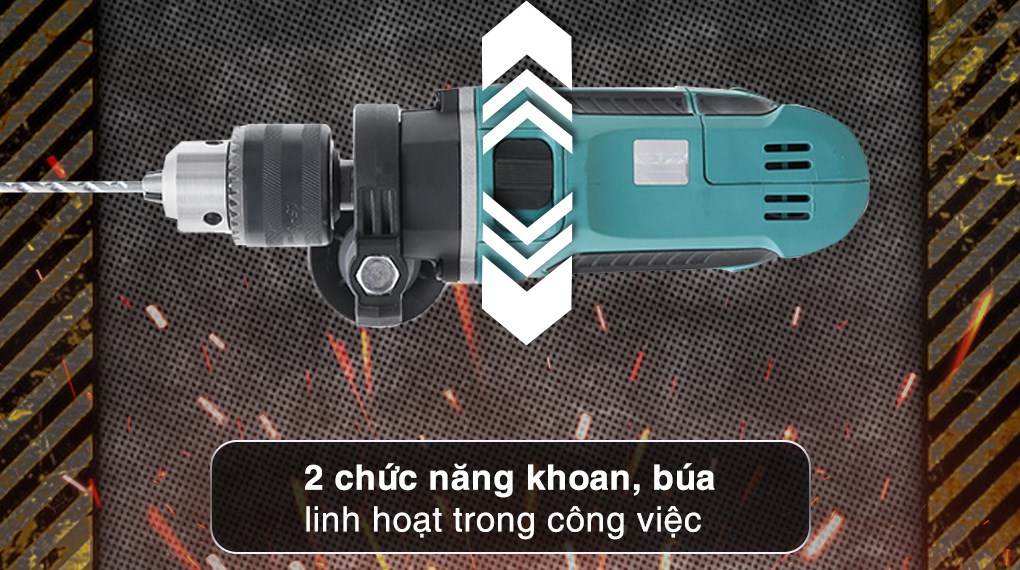 Máy khoan búa điện Makita M8103KX2B 430W