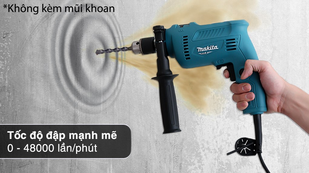 Máy khoan búa điện Makita M0800B 500W