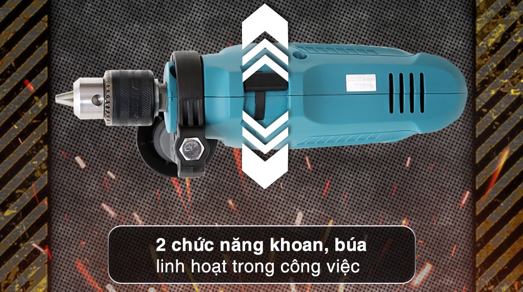 Máy khoan búa điện Makita M0800B 500W