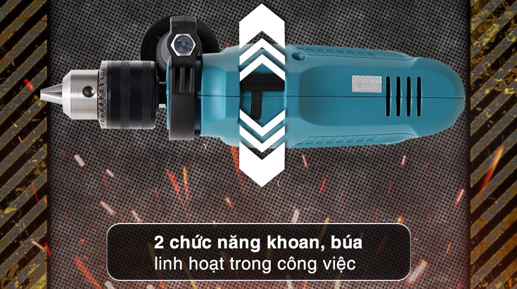 Máy khoan búa điện Makita M0801B 500W