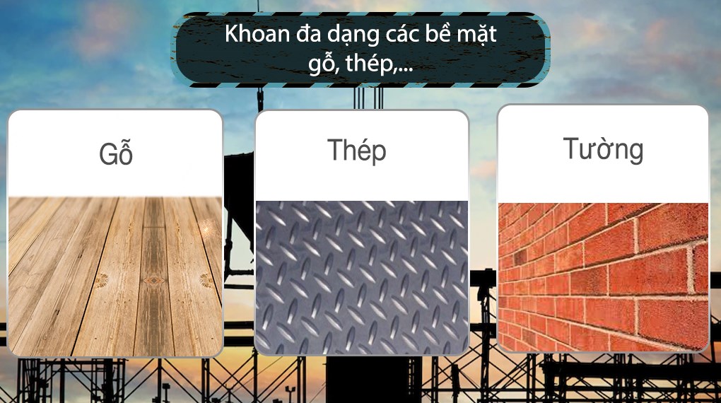 Máy khoan búa, vặn vít pin Makita DHP484RTE 18V (2 pin, 1 sạc)