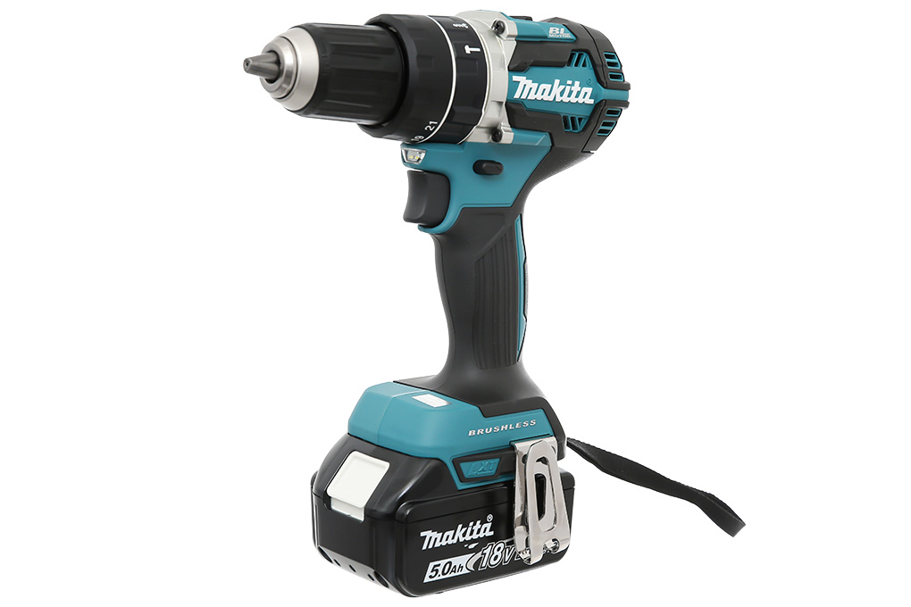 Máy khoan búa, vặn vít pin Makita DHP484RTE 18V (2 pin, 1 sạc)