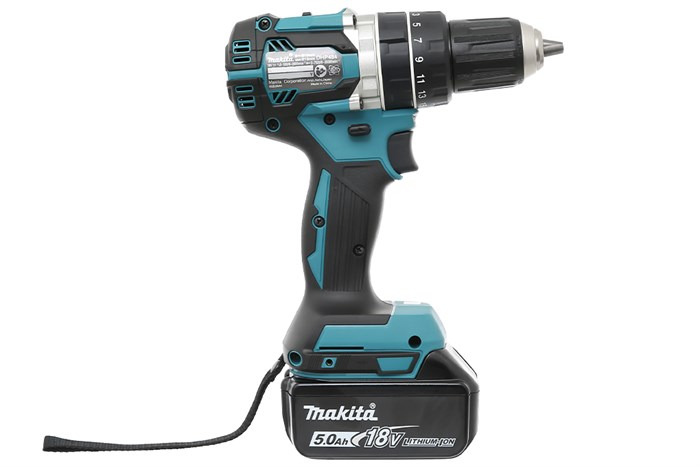 Máy khoan búa, vặn vít pin Makita DHP484RTE 18V (2 pin, 1 sạc)
