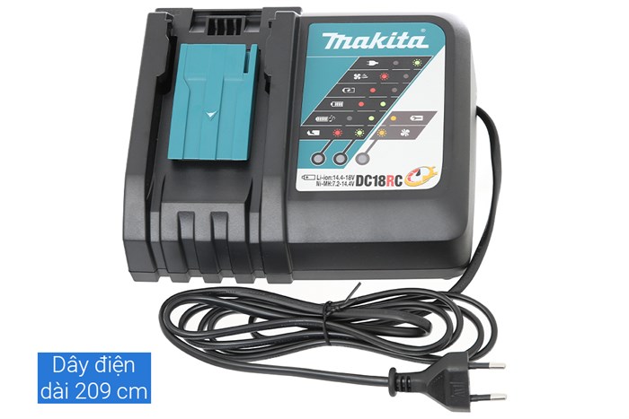 Máy khoan búa, vặn vít pin Makita DHP484RTE 18V (2 pin, 1 sạc)