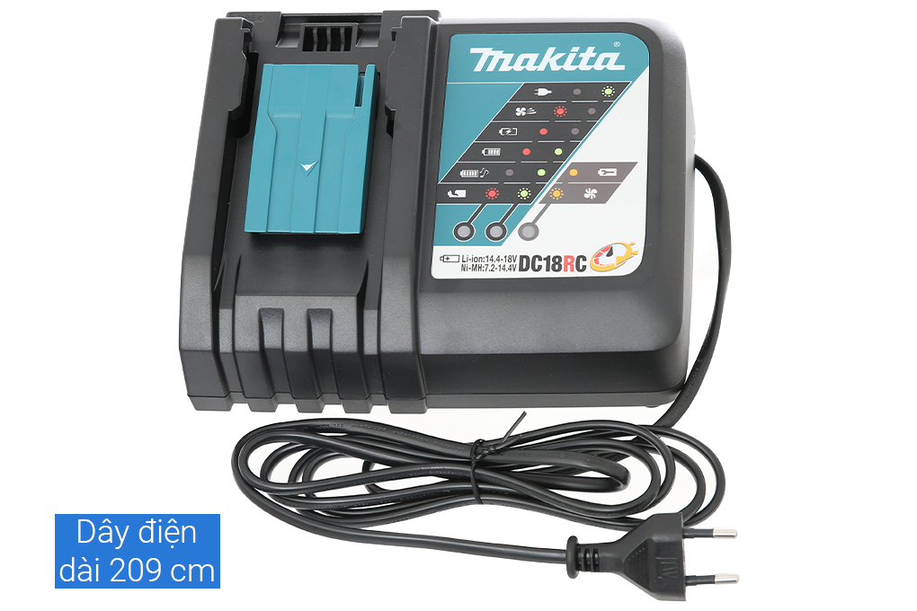 Máy khoan búa, vặn vít pin Makita DHP484RTE 18V (2 pin, 1 sạc) - 13