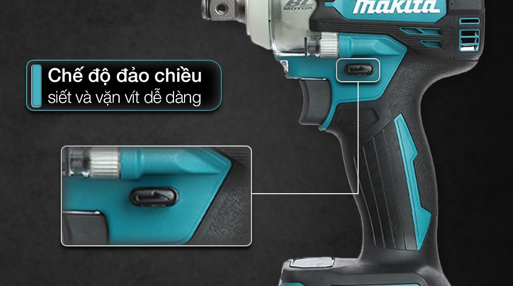Máy siết bu lông pin Makita DTW300Z 18V (không kèm pin, sạc)