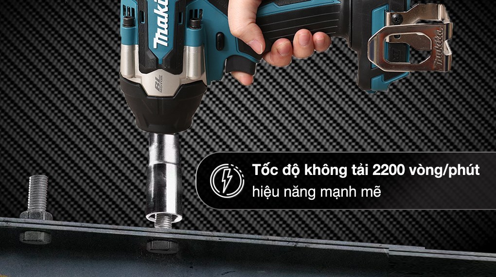 Máy siết bu lông pin Makita DTW700Z 18V (không kèm pin, sạc)