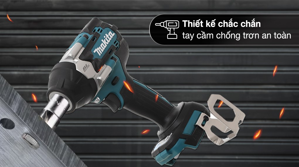 Máy siết bu lông pin Makita DTW700Z 18V (không kèm pin, sạc)
