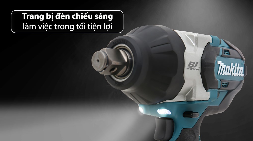 Máy siết bu lông pin Makita DTW1001RTJ 18V (2 pin, 1 sạc)