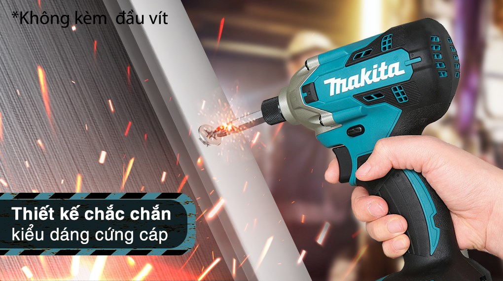 Máy vặn vít pin Makita DTD156Z 18V (không kèm pin, sạc)
